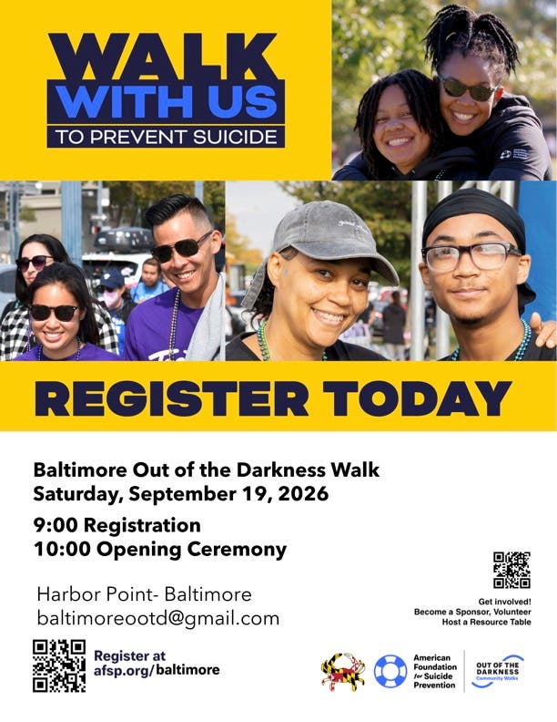 Baltimore Out of the Darkness Walk