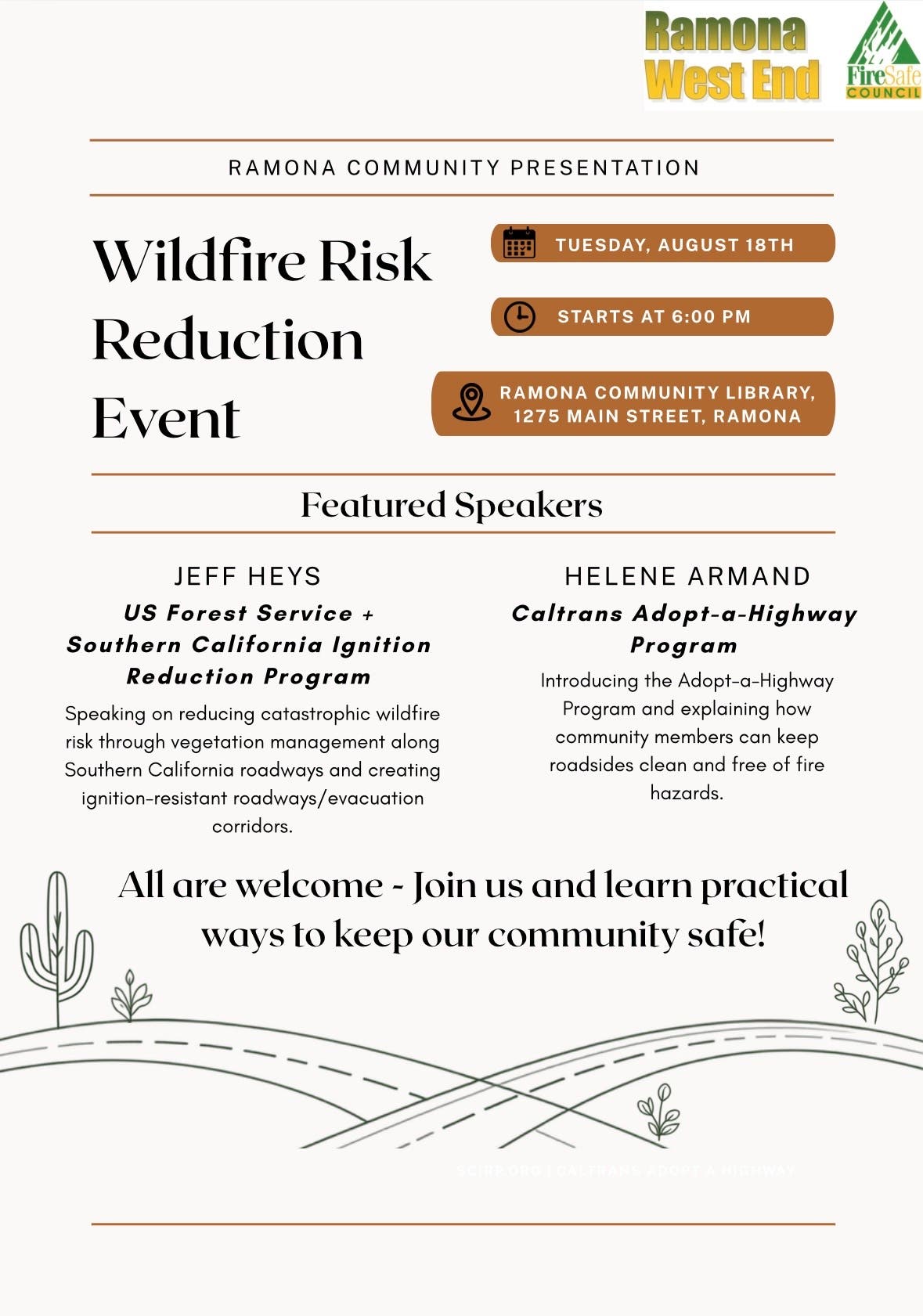 Wildfire Risk Reduction Event