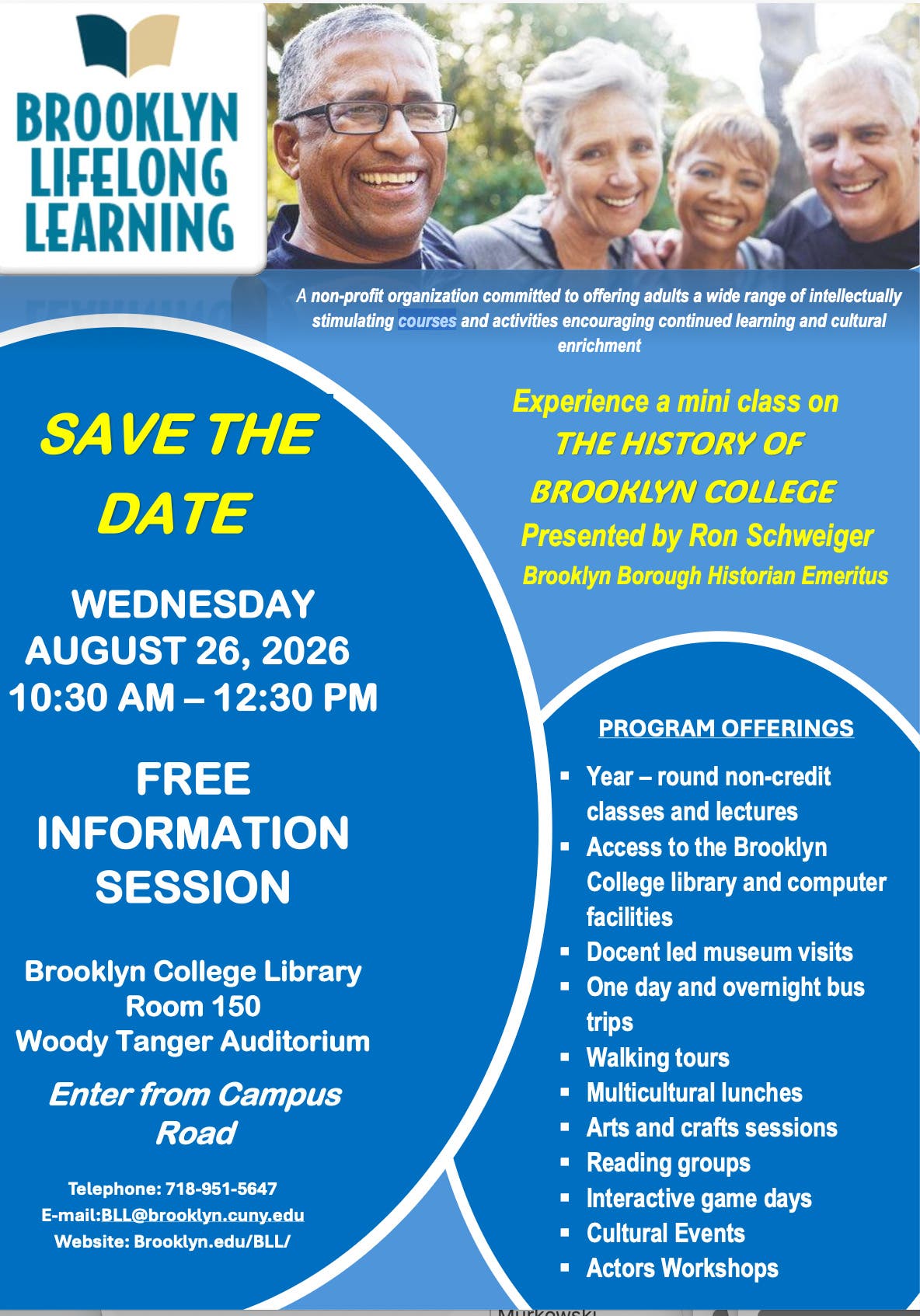 Free mini class & information session