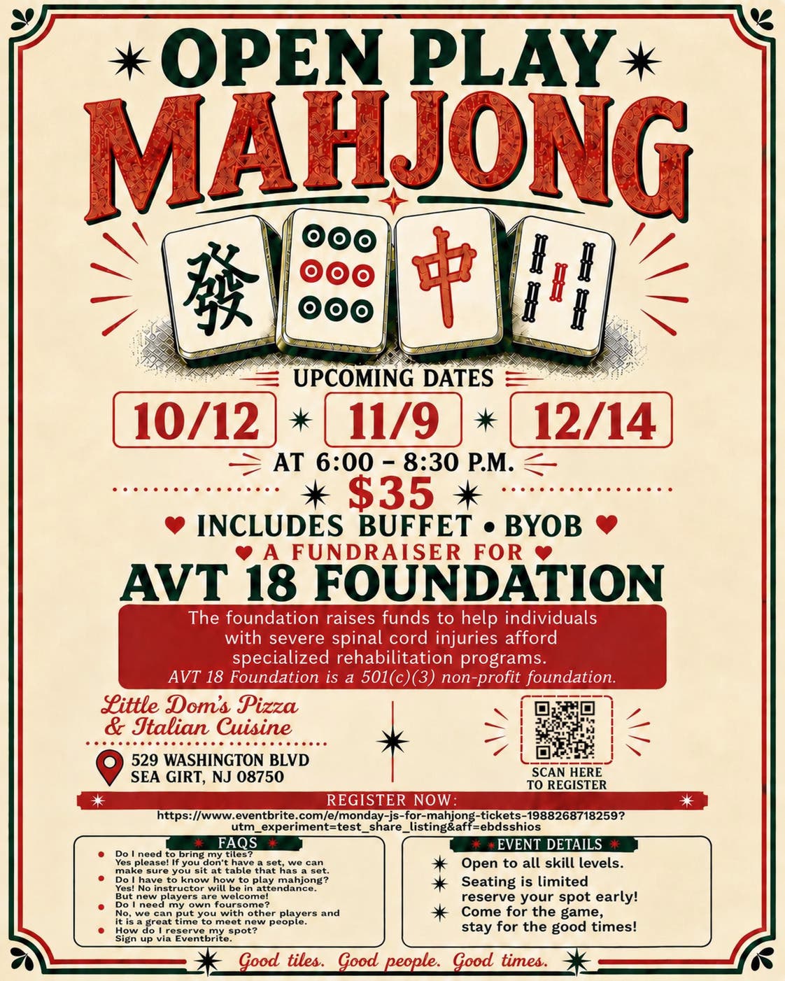 Monday is for Mahjong 
