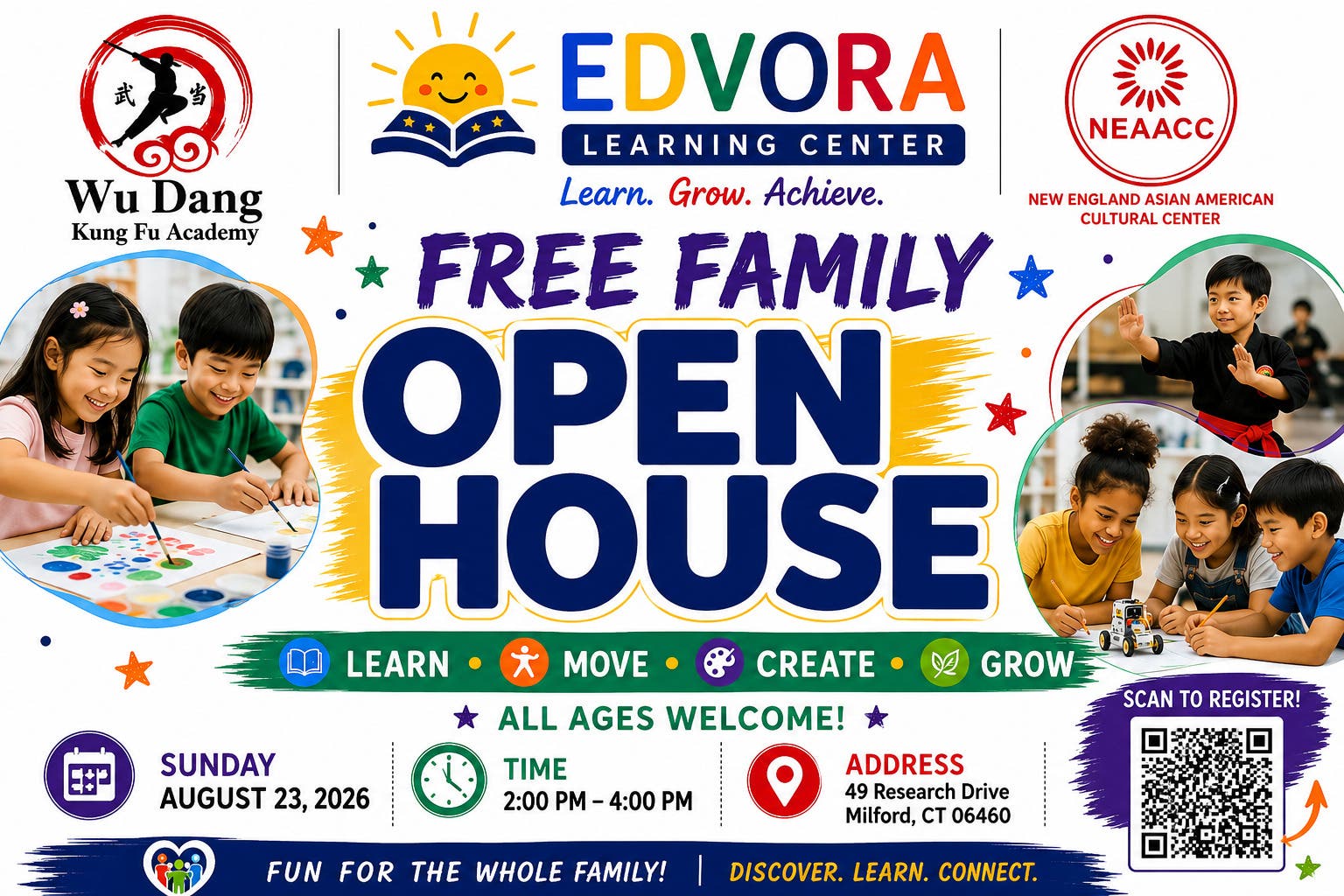 Free Family Open House – After-School, Learning & Activities in Milford