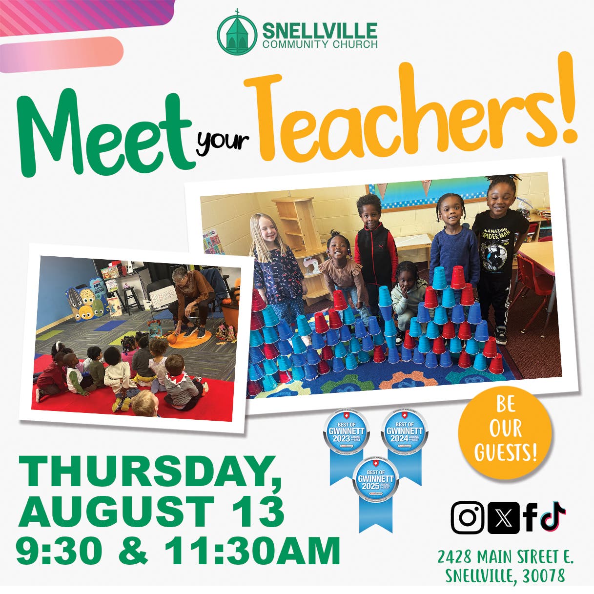 Open House - Meet the Teachers!