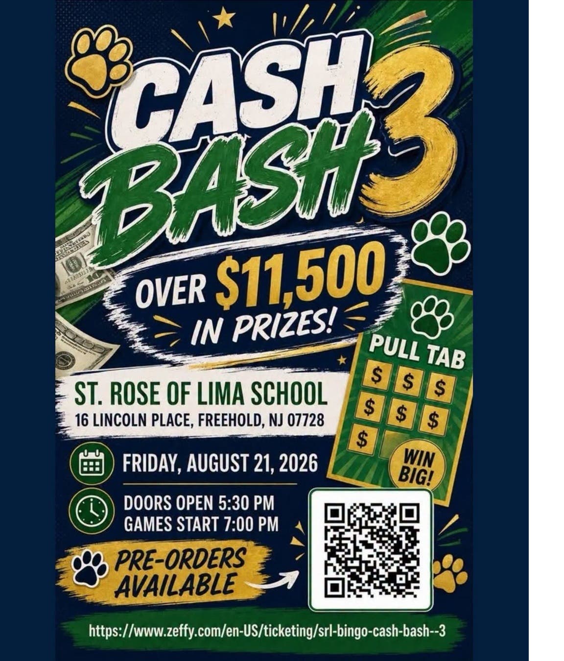 Cash Bash 3 - A Pull Tab Event