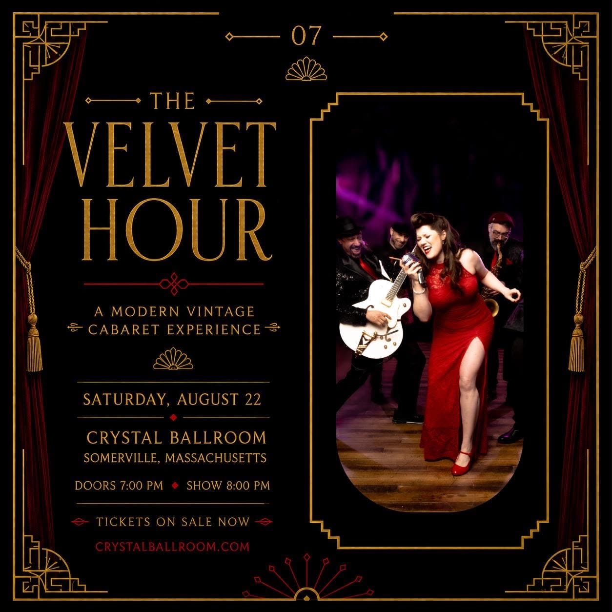 Little Miss and the Boom: The Velvet Hour - A Modern Vintage Cabaret Experience