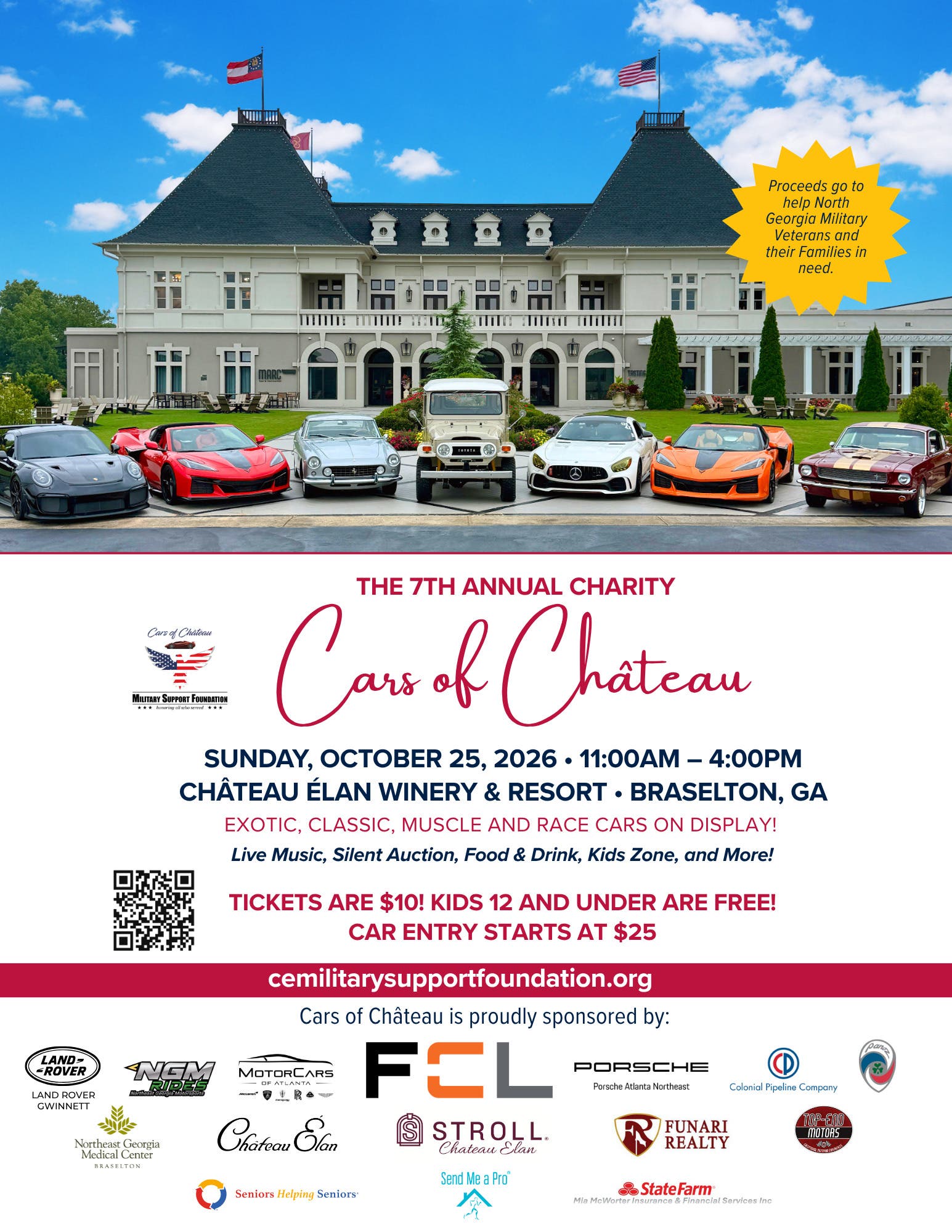 7th Annual Charity Cars Of Château