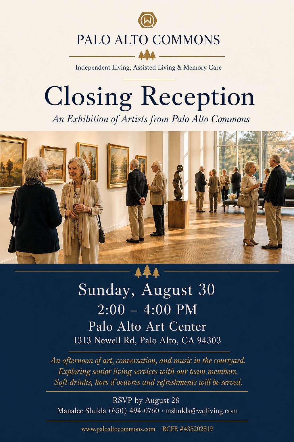 Closing Reception: An Exhibition of Artists from Palo Alto Commons
