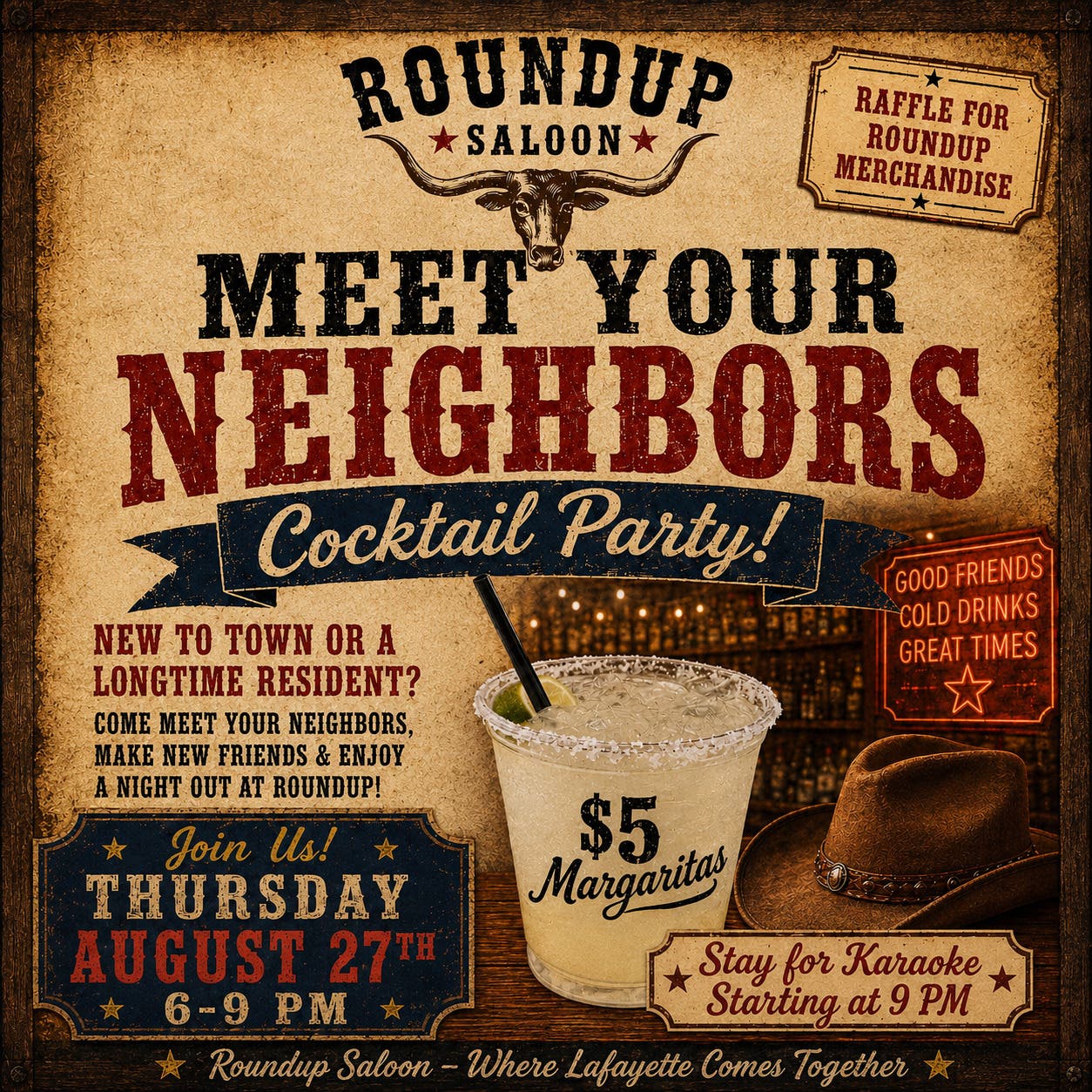 Meet Your Neighbors Cocktail Party!