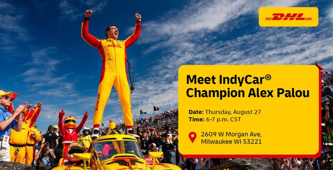 Meet Indy 500 Champion Alex Palou at DHL Milwaukee