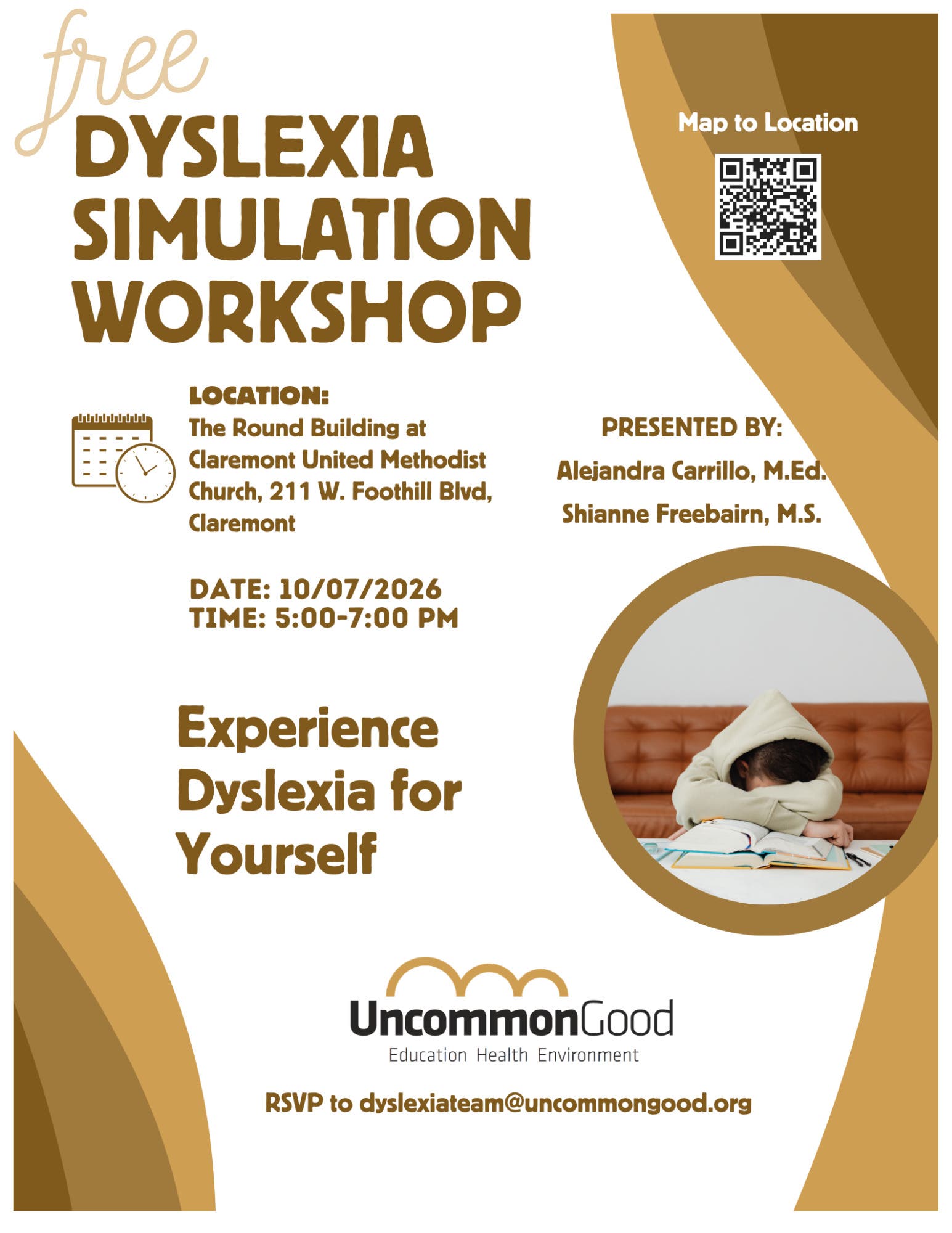 Dyslexia Simulation Workshop