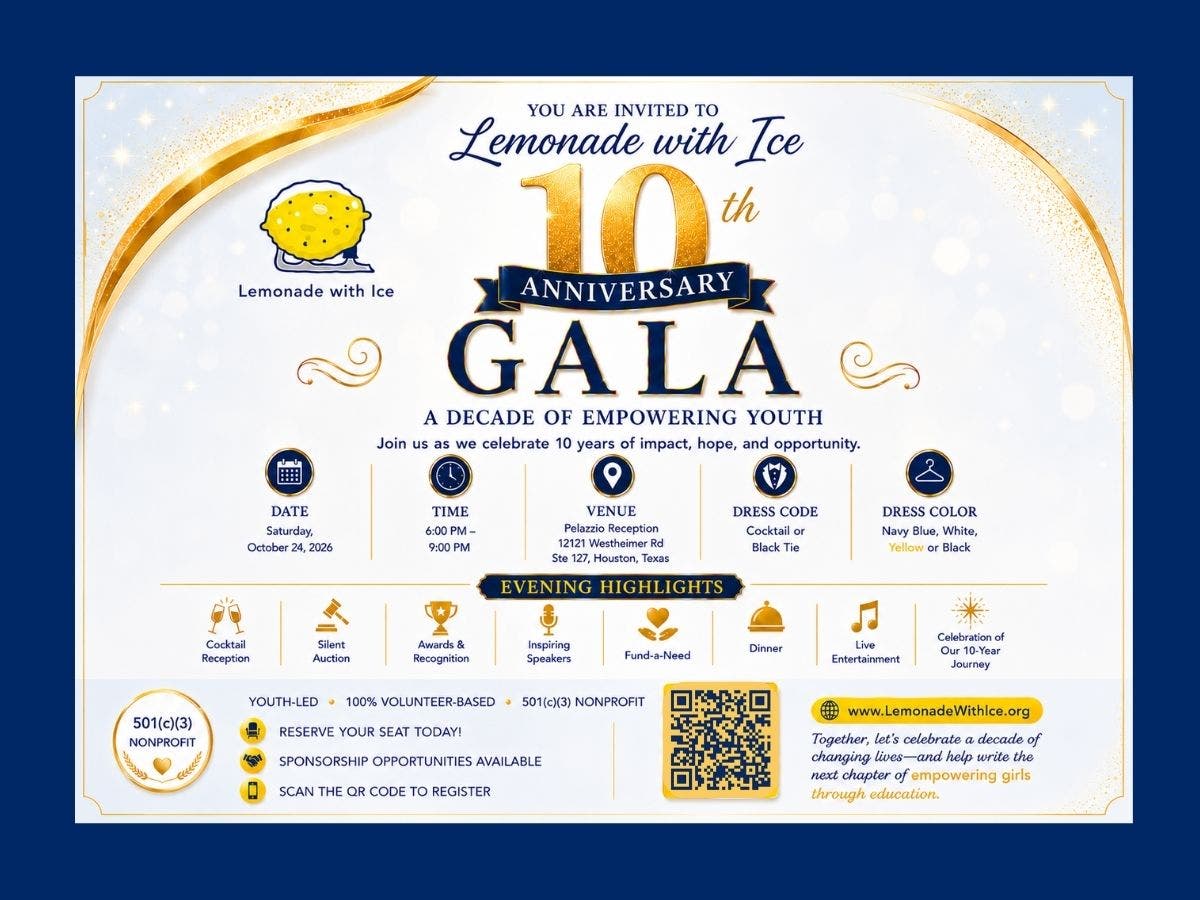 Lemonade with Ice 10th Annual GALA