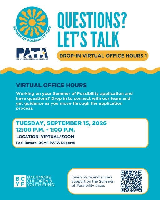 BCYF Drop-In Virtual Office Hours 1
