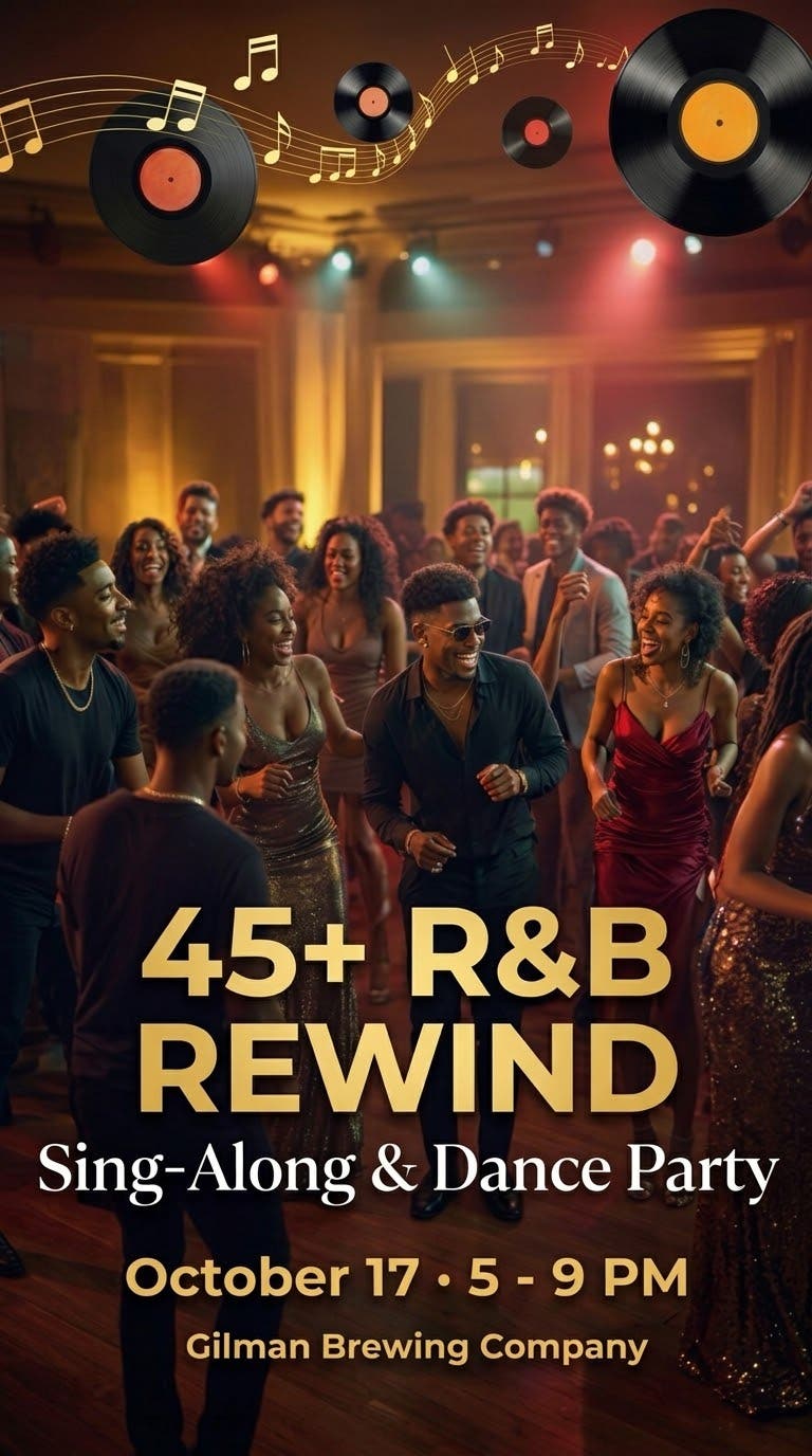 Grown Folks 45+ R&B Sing Along & Dance Rewind