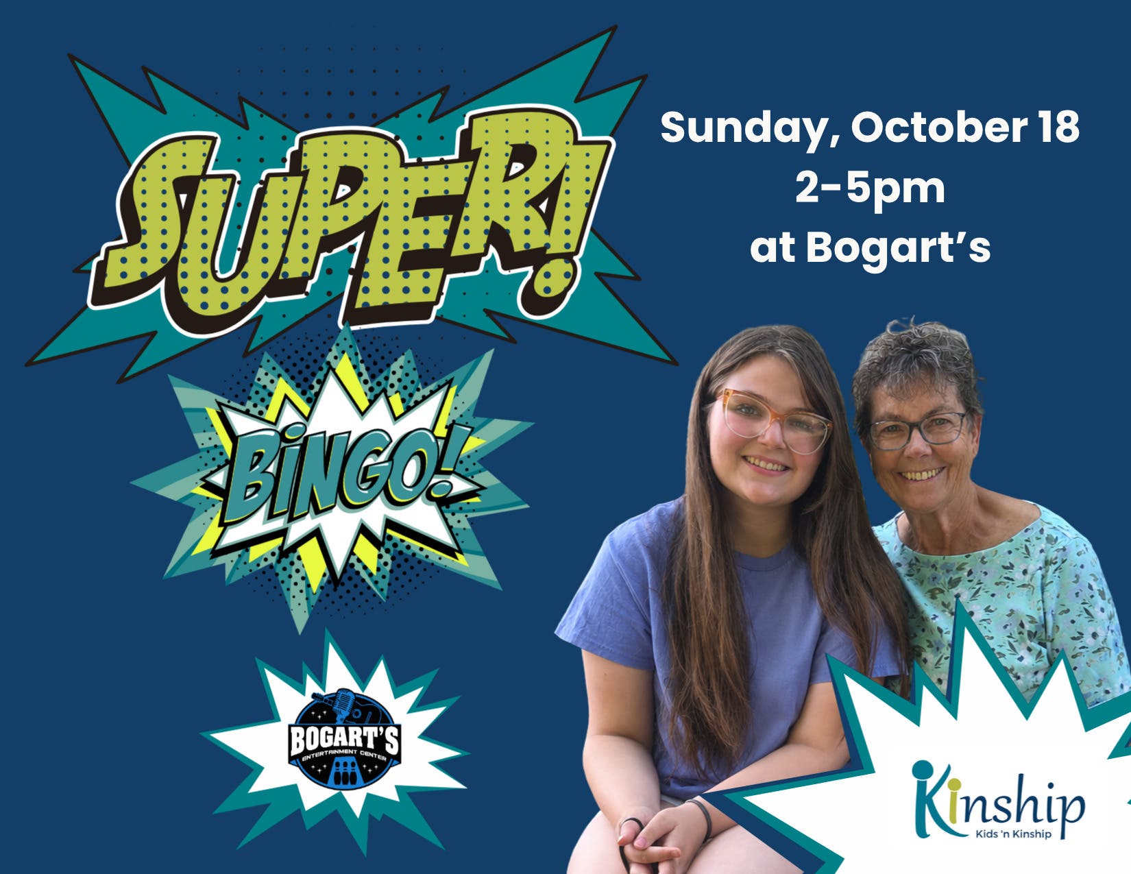 Kids 'n Kinship Super Bingo Fall Fundraiser