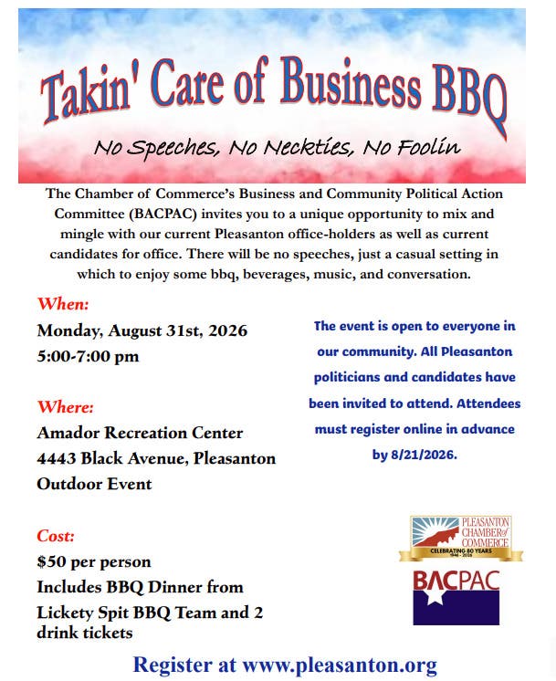 Takin' Care of Business BBQ 2026