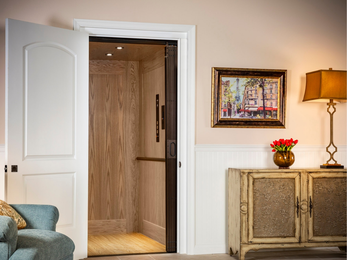 200-cab-style home elevator.