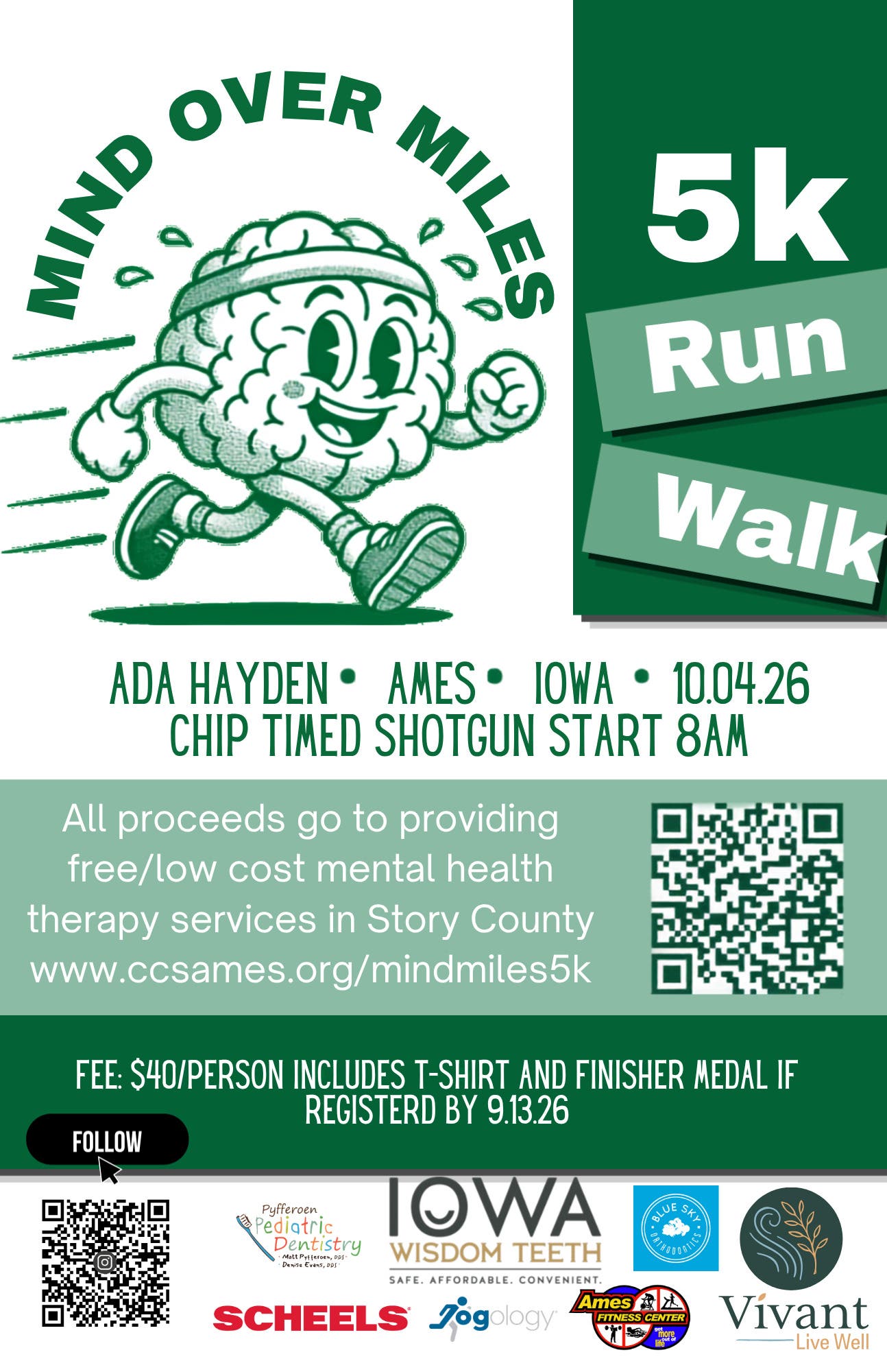 Mind Over Miles 5k Run Walk