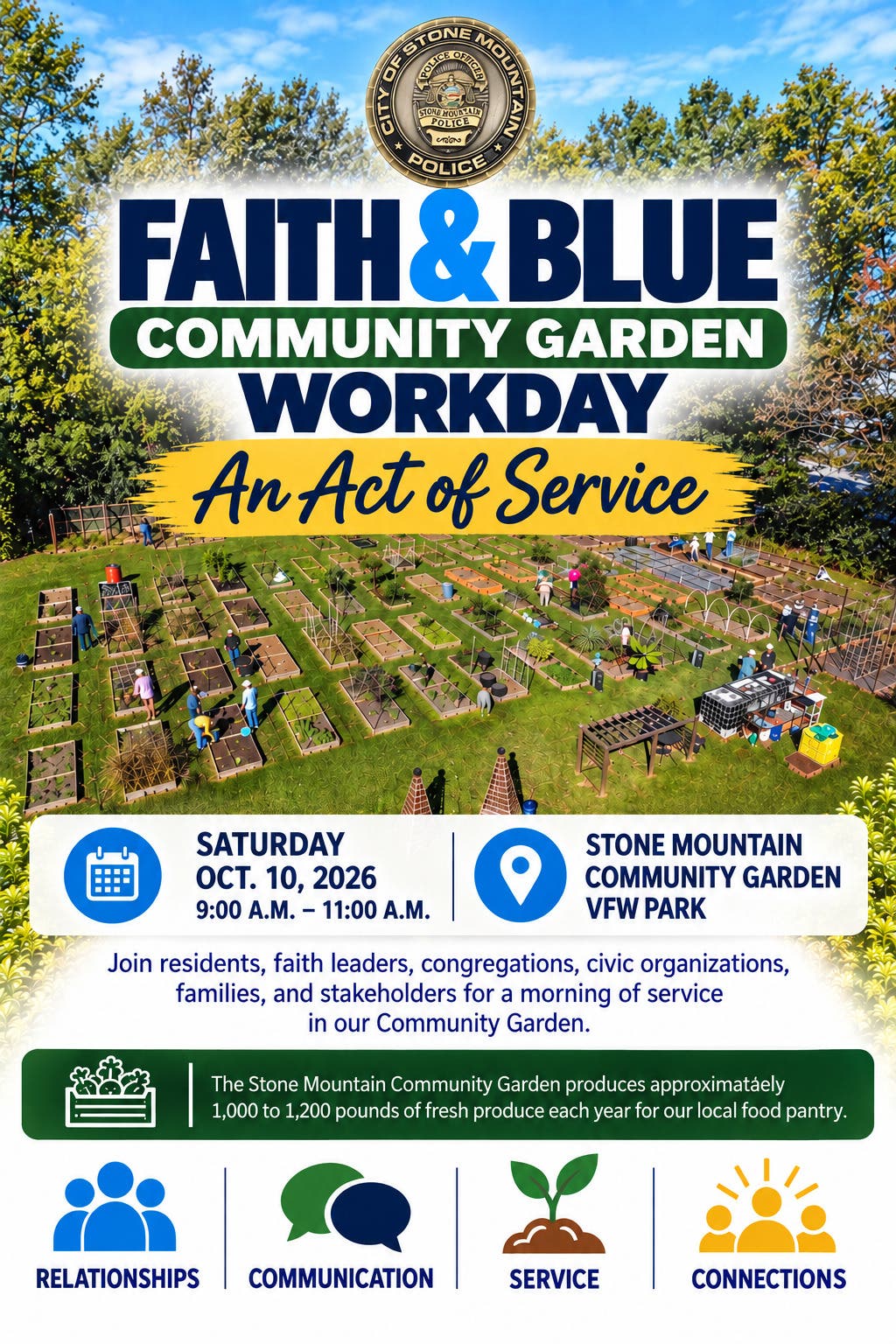 Faith & Blue Workday