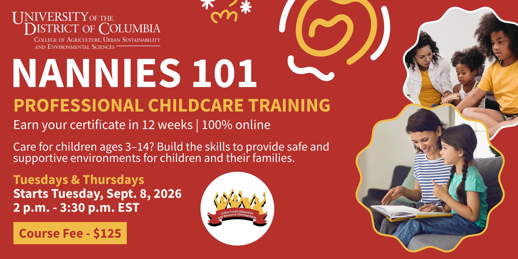 Nannies 101 Professional Childcare Training (Virtual)