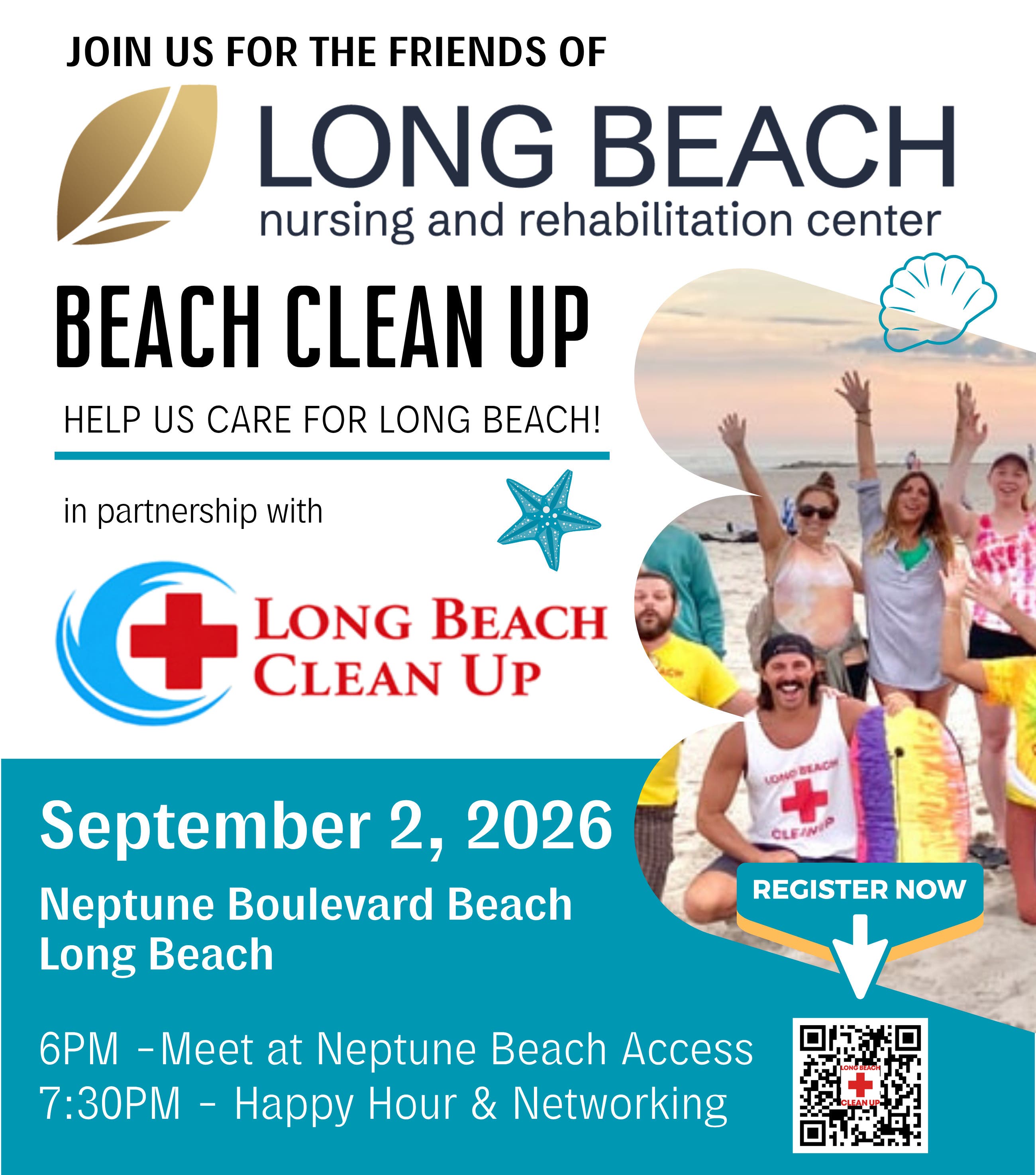 Long Beach Nursing & Rehabilitation Partners with Non-Profit Long Beach Cleanup for Community Event 
