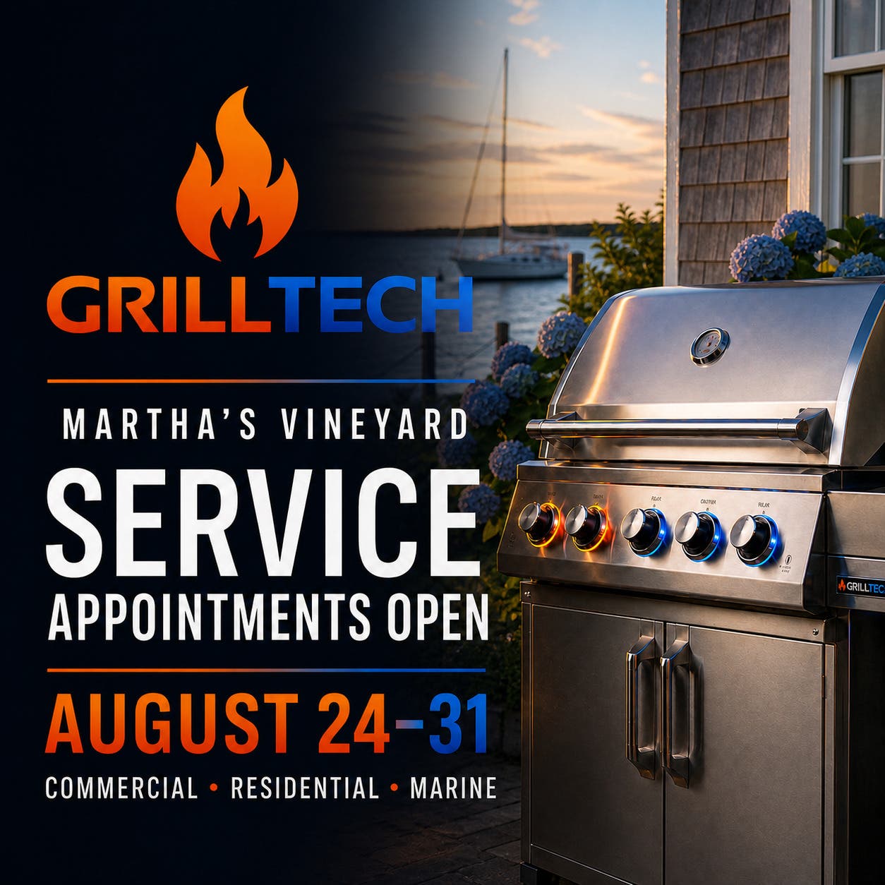 Cooking-Equipment Service | Aug. 24–31