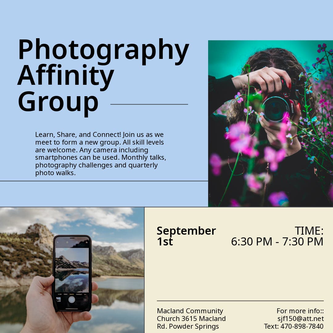 Photography Affinity Group