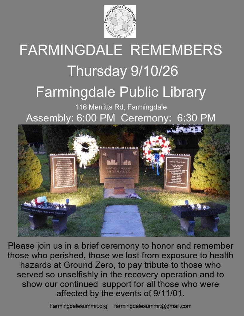 Farmingdale Rememembers