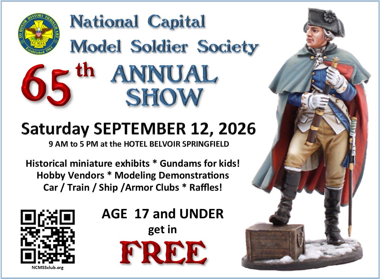 National Capital Model Soldier Society 65th Annual Washington Show