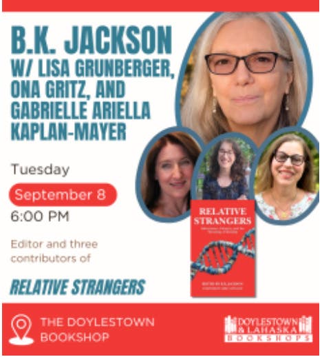 Book Launch Event for the Anthology Relative Strangers