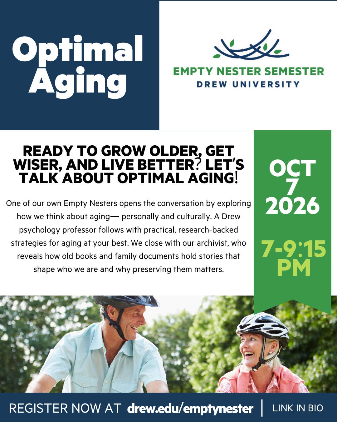 Optimal Aging presented by Empty Nester Semester®
