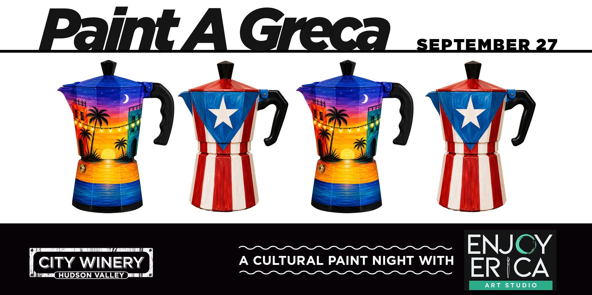 Paint A Greca: A Cultural Paint Night with Enjoy Erica Art Studio