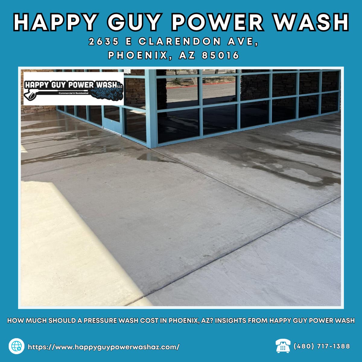 How Much Should a Pressure Wash Cost in Phoenix, AZ? Insights From Happy Guy Power Wash