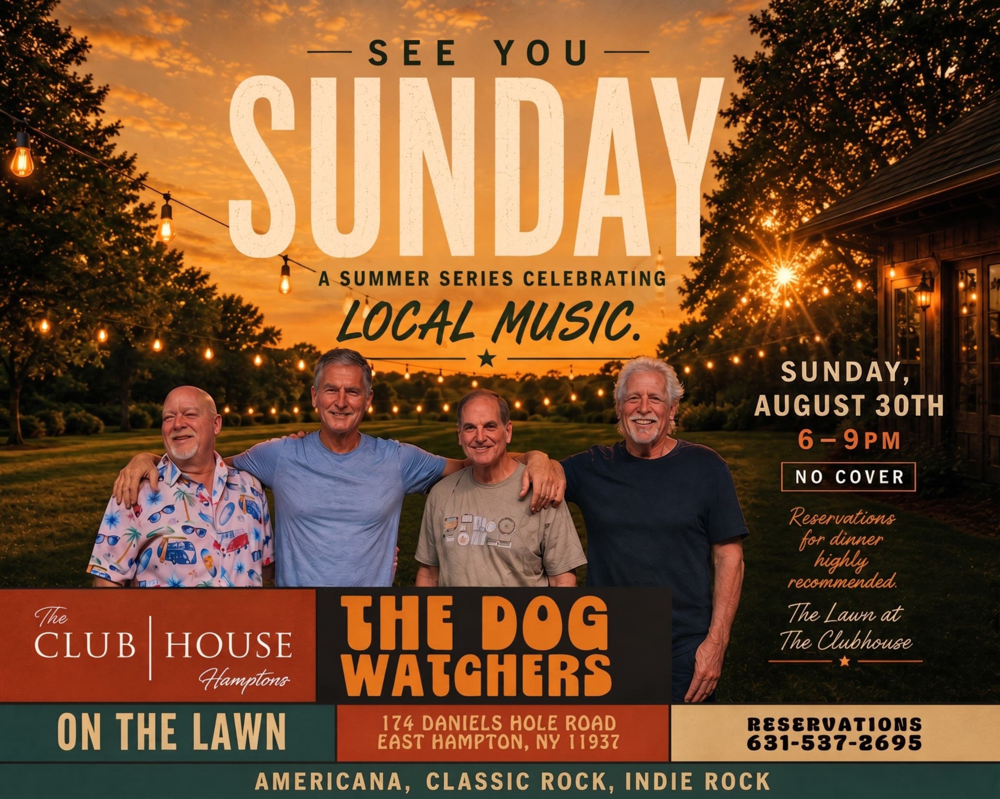 See You Sunday with The Dog Watchers
