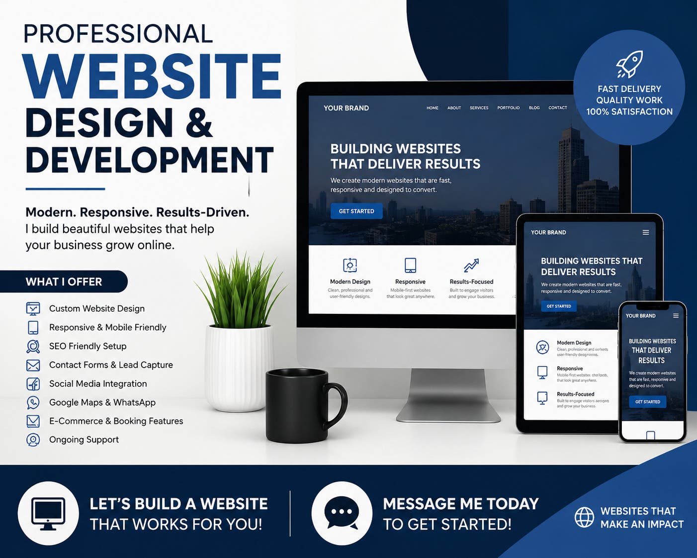 Professional Website Design & Development