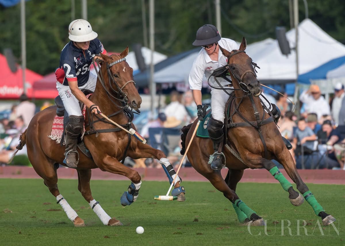 USA vs England at Newport Polo
