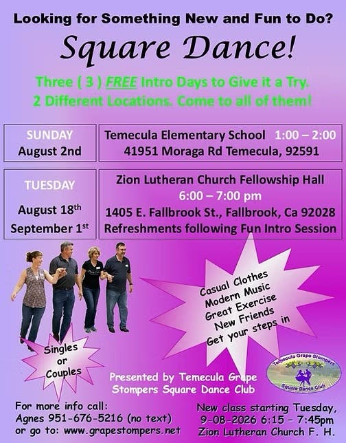 Learn to Square Dance!