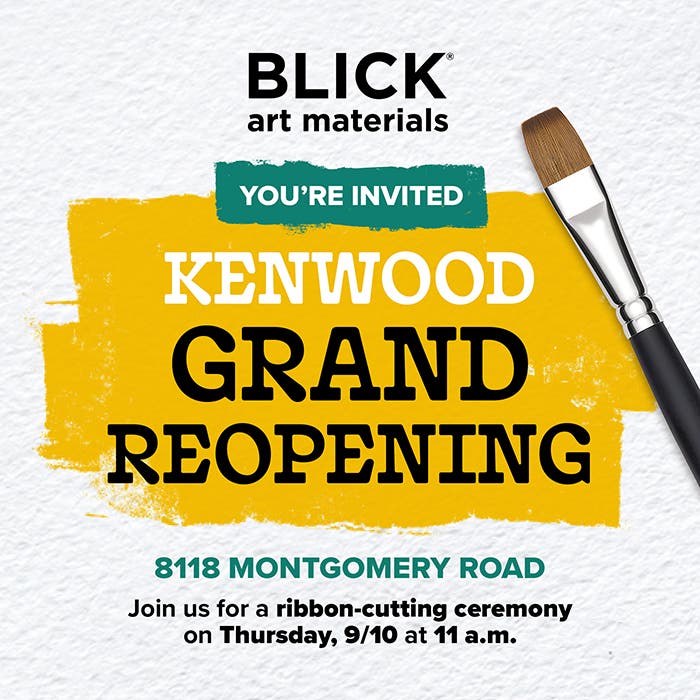 Blick Art Materials Kenwood Grand Reopening!