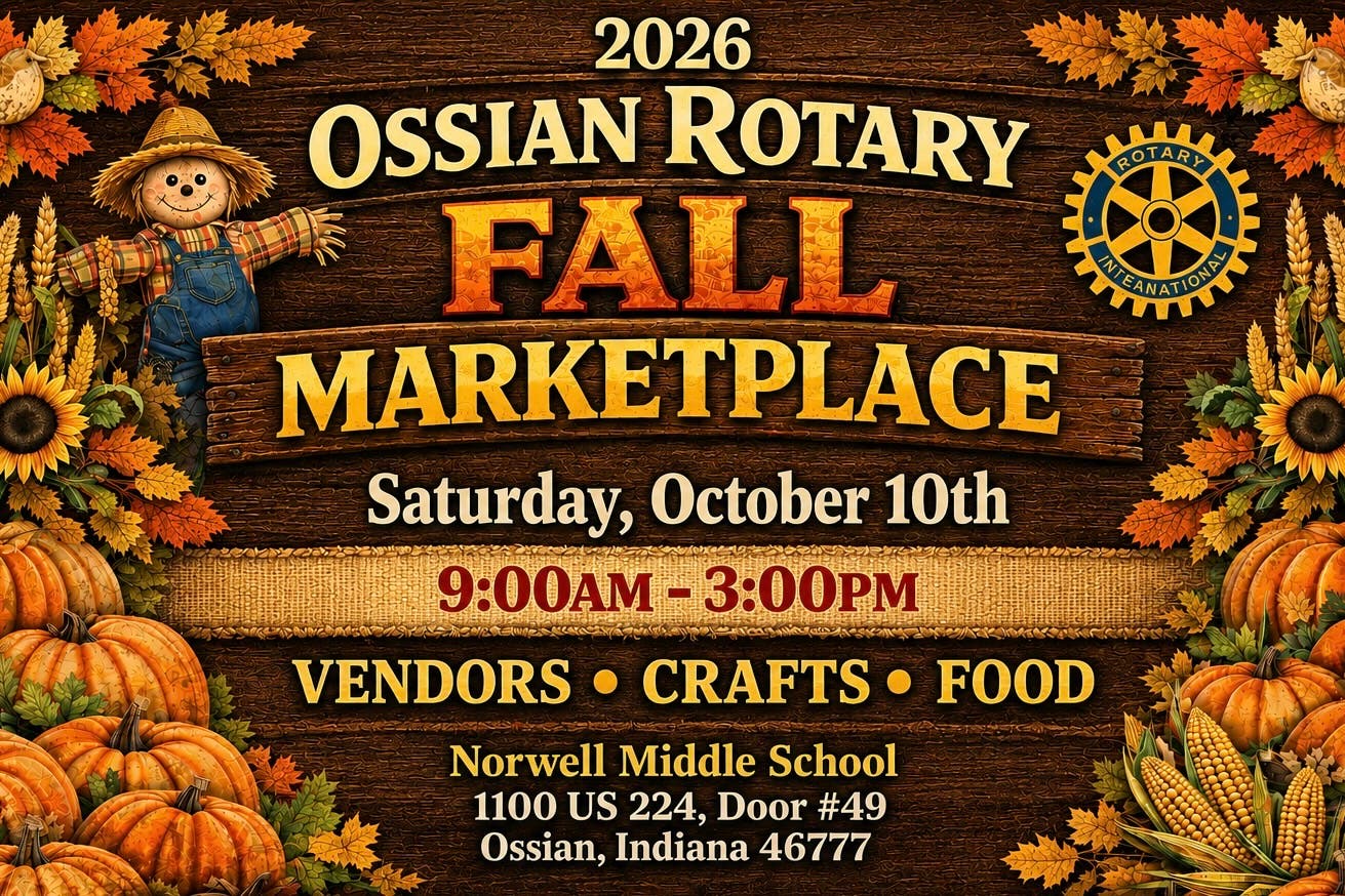 Ossian Rotary Fall Marketplace