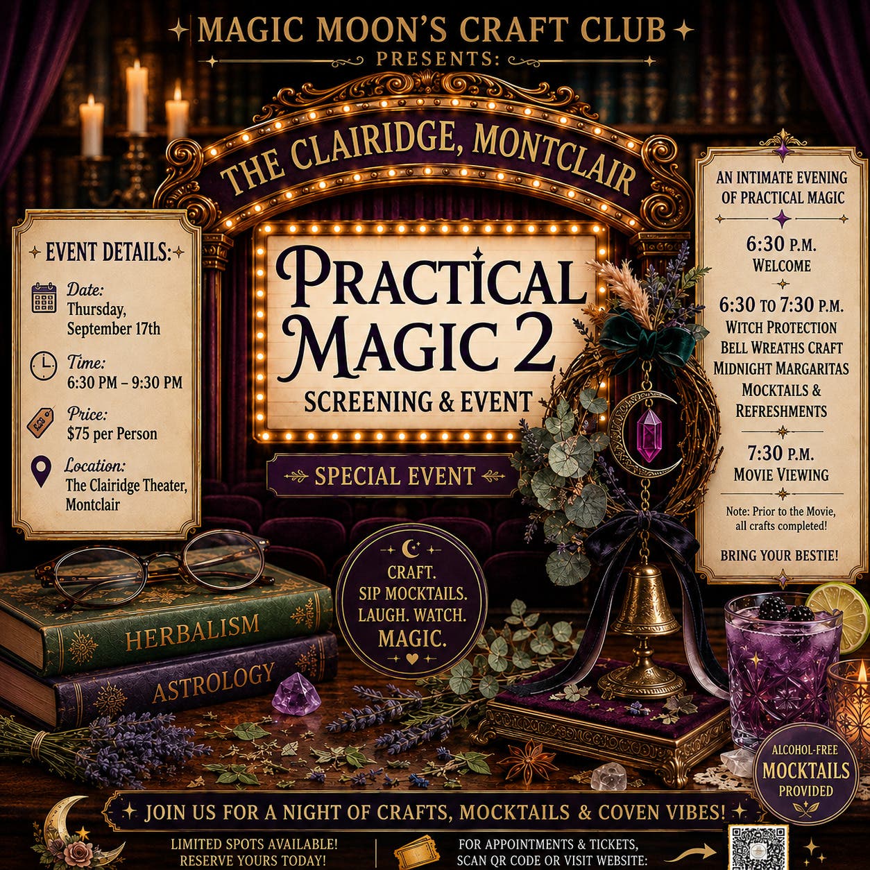 Practical Magic 2 & Craft Event