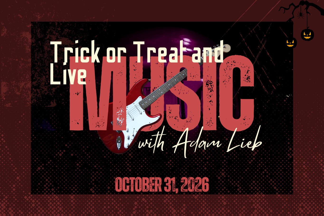 Trick-or-Treat Flight + Live Music by Adam Lieb