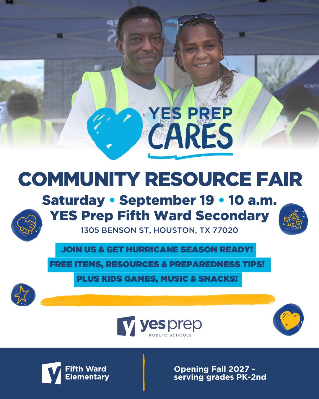 YES Prep Cares Community Resource Fair