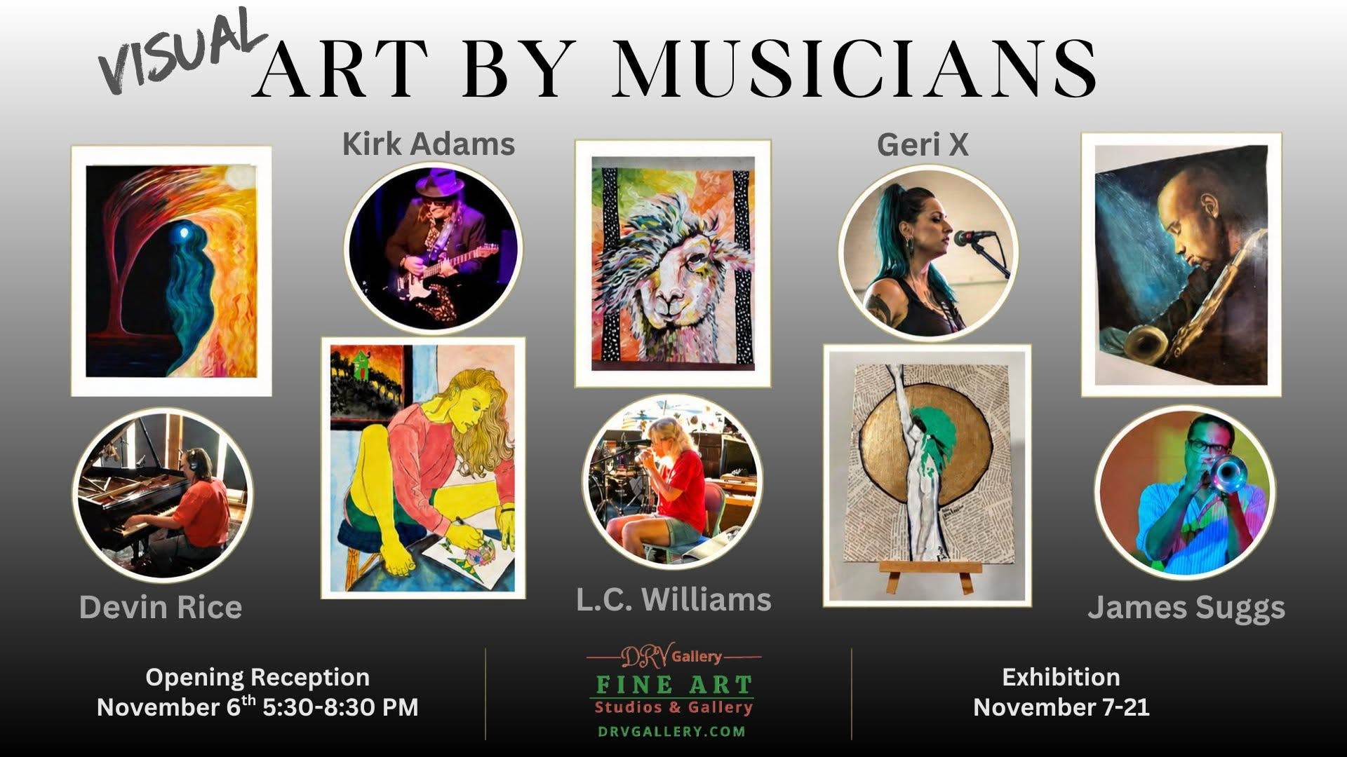 Visual Art by Musicians
