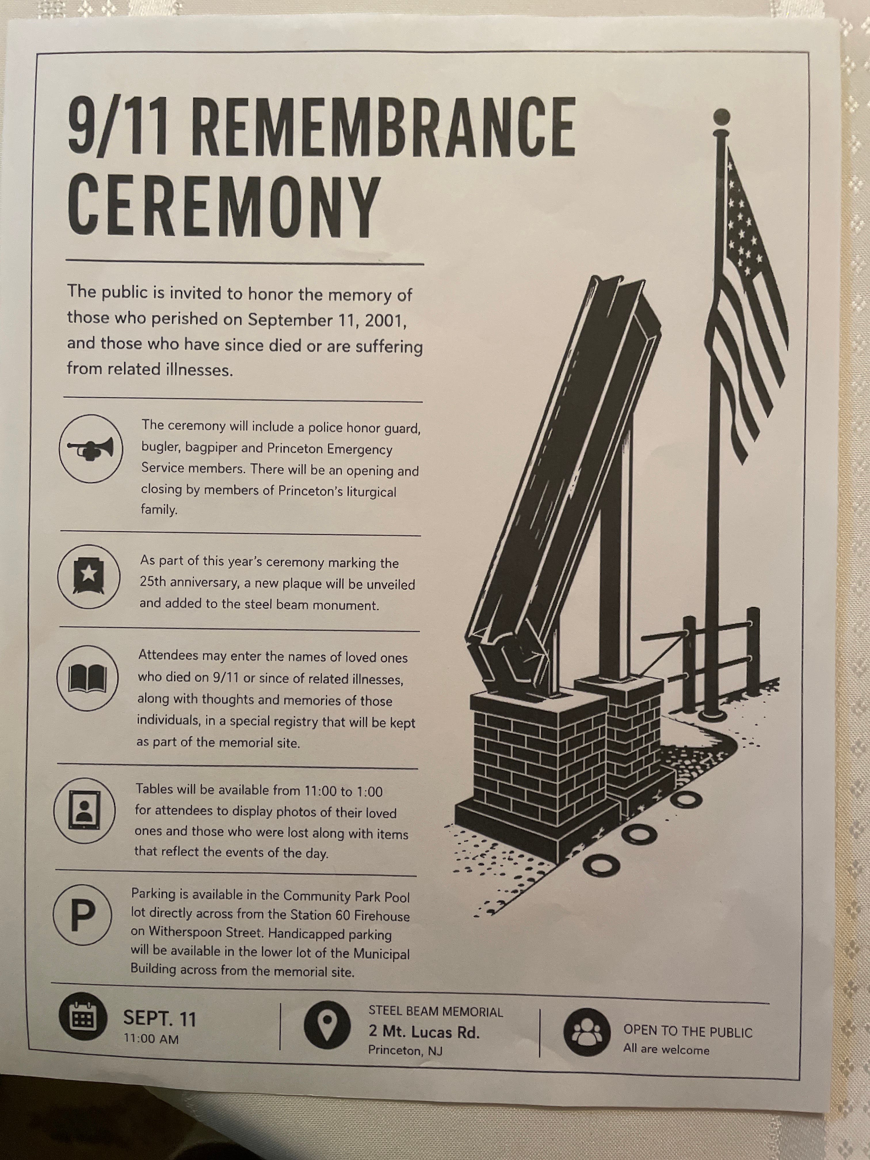9/11 Remembrance Ceremony
