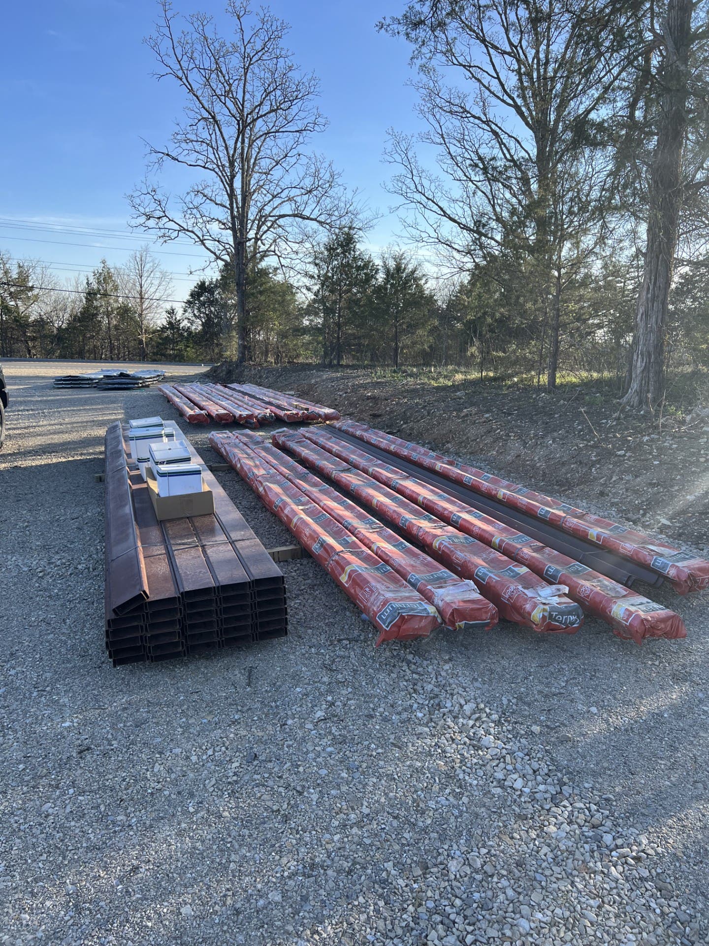 New Red Iron Metal