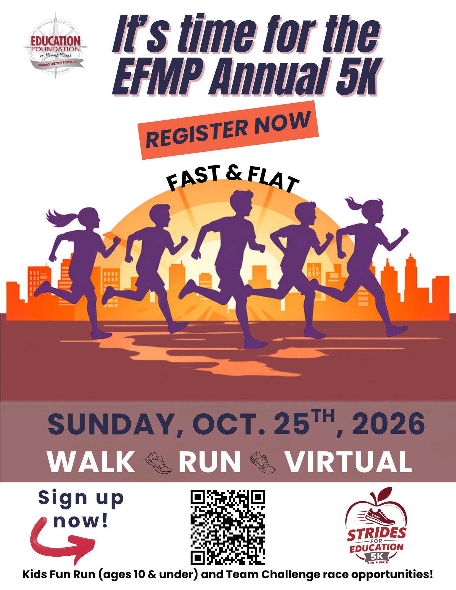 EFMP Annual Strides for Education 5K Run/Walk