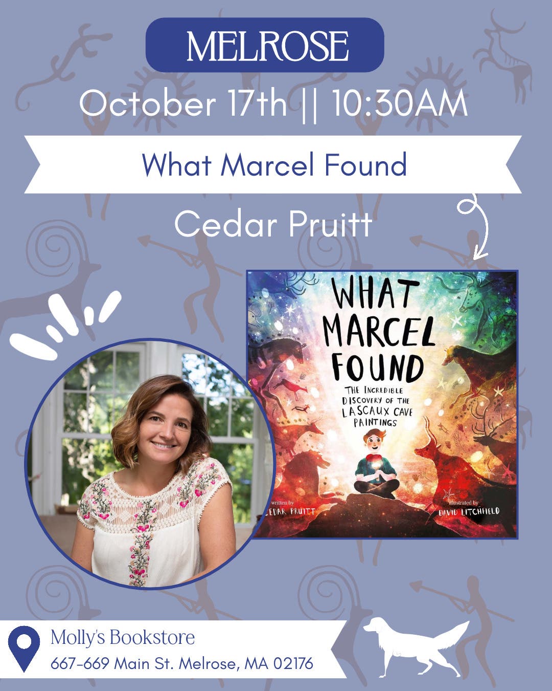 Author Event "What Marcel Found" with Cedar Pruitt