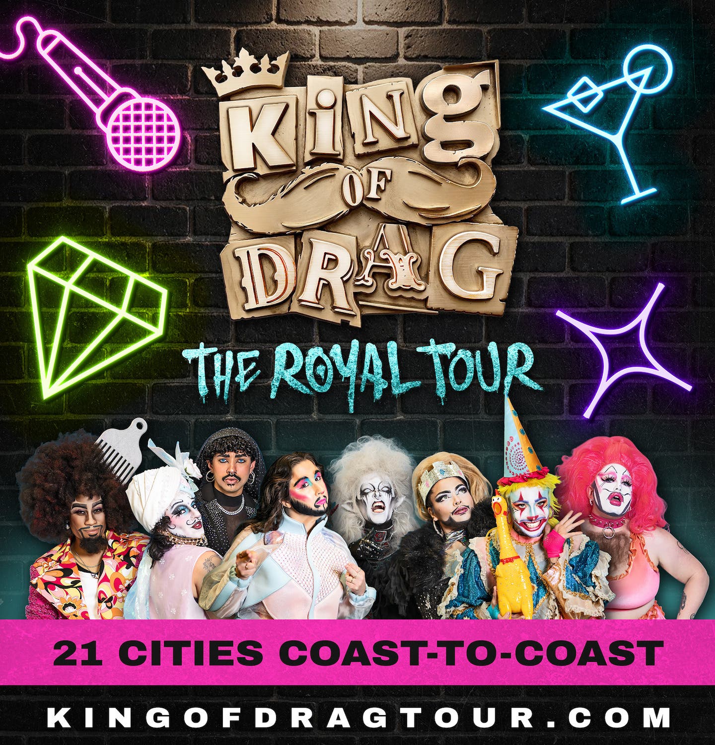 King of Drag: The Royal Tour North America 2026