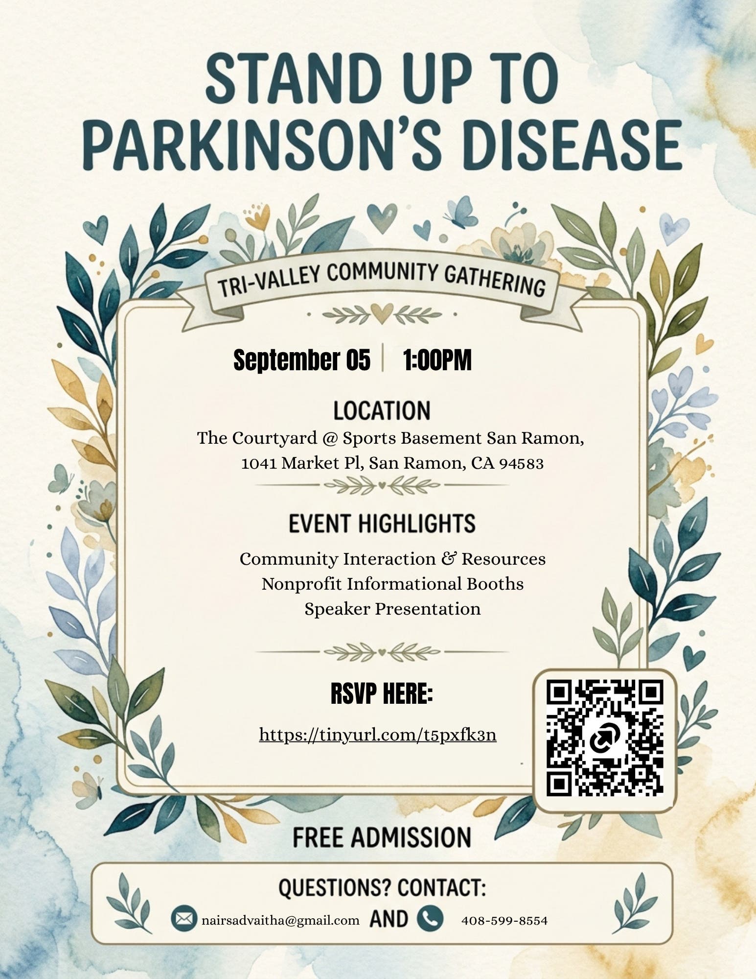  Stand Up 2 Parkinson's Disease
