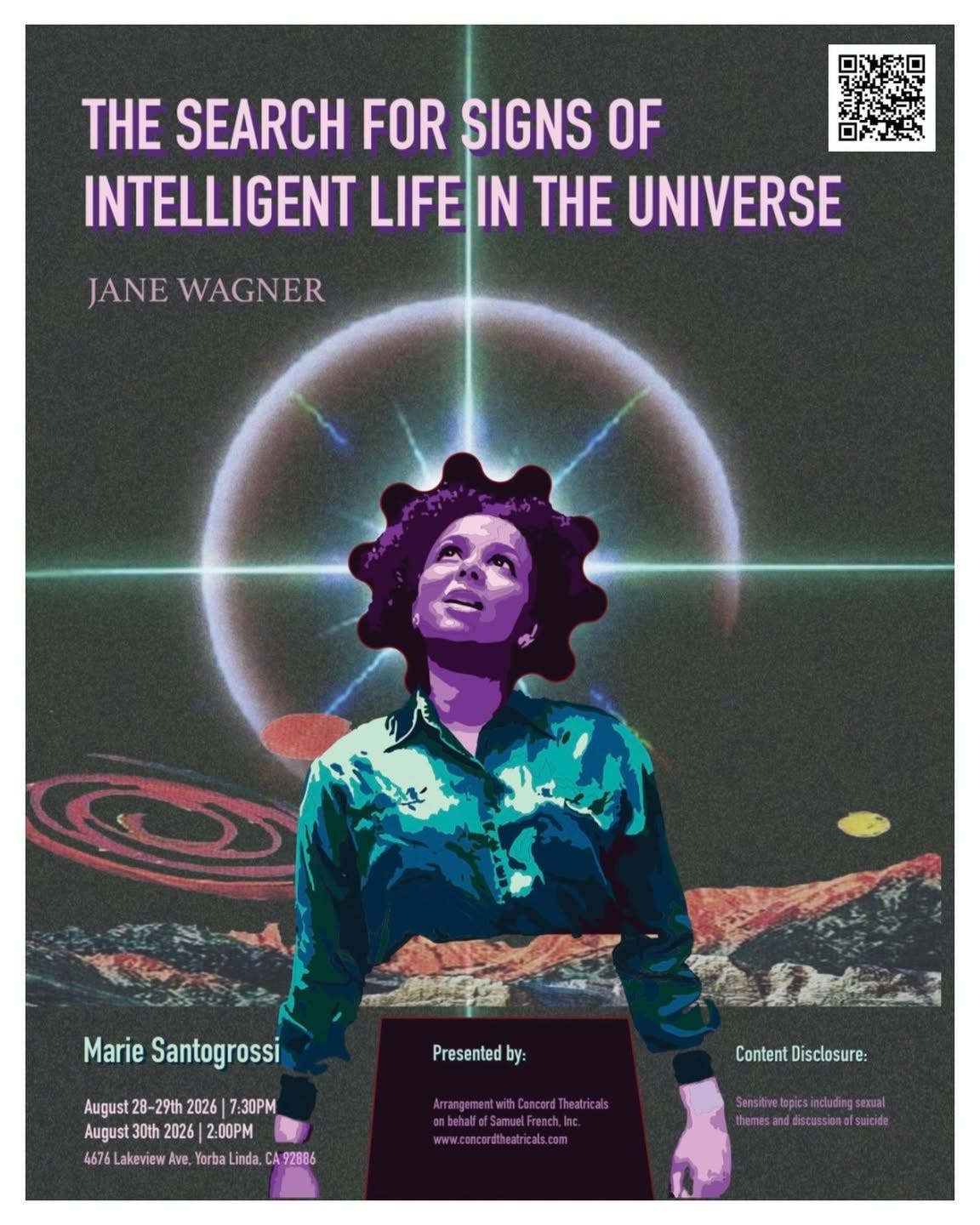 The Search For Signs Of Intelligent Life In The Universe August 28, 29, and 30th