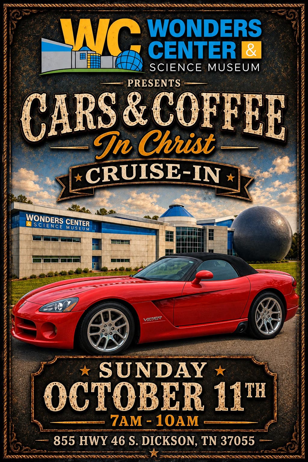 Cars & Coffee In Christ Cruise-in