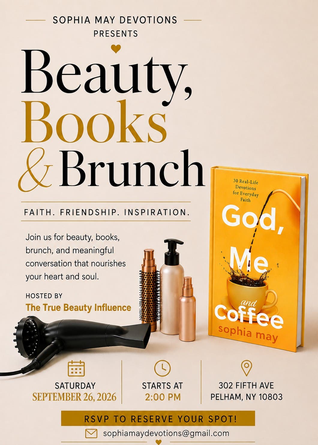 Beauty, Books and Brunch